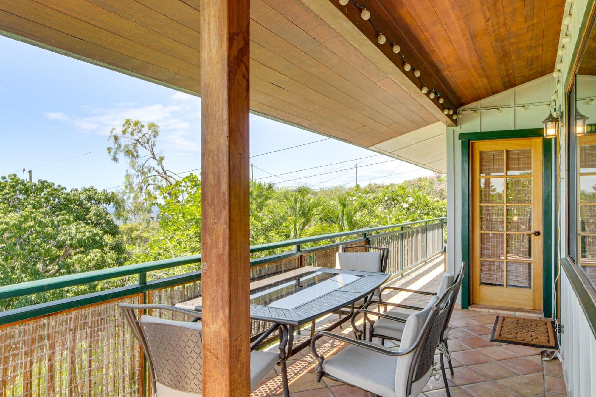 Ocean-View Bungalow Walk To Pebbles Beach! Hookena Exterior foto